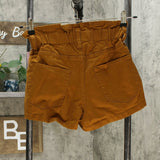 Wild Fable Women's High Rise Button Front Paperbag Jean Shorts