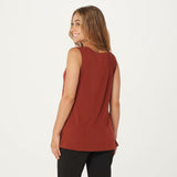 Susan Graver Women's Petite Printed Sheer Chiffon Shirt And Tank Top Set