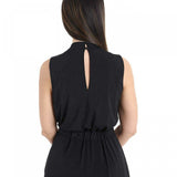 Sandra Darren Women's Belted Crop Jumpsuit With Pockets