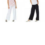Denim & Co. Women's Pull On Wide Leg Beach Pants