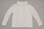 A New Day Women's Long Sleeve Striped Cozy Cowl Neck Top Shirt