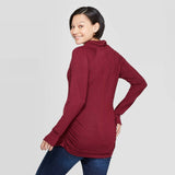 Isabel Maternity by Ingrid & Isabel Lightweight French Terry Cowl Neck Sweatshirt