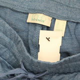 LOGO  by Lori Goldstein Women's French Terry Lounge Pants With Ruched Legs