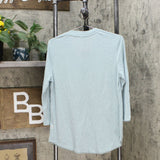 Orvis Women's 3/4 Sleeve V-Neck Linen Blend T-Shirt