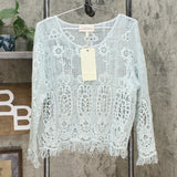 LaBellum by Hillary Scott Women's Crochet Top And Cami
