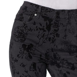 DG2 by Diane Gilman Women's Virtual Stretch Novelty Skinny Jeans