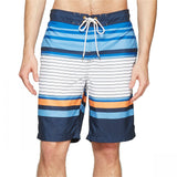 Goodfellow & Co. Men's Striped Swim Board Shorts Trunks