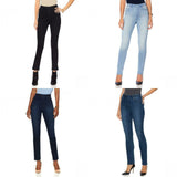 DG2 by Diane Gilman Women's Classic Stretch Denim 5-Pocket Jeggings