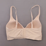 Rhonda Shear Women's Wireless Full Coverage Bra With Back Closure