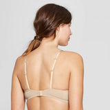 Auden Women's Everyday Lightly Lined Demi T-Shirt Bra