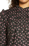 NWT Wayf Womens Plus Size Linford Floral Pintuck Top. 70603WP Plus 2X