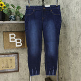 HUE Women's Tapered Ultra Soft Denim Skimmer Jeggings