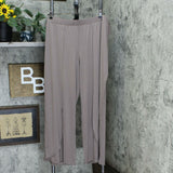 H by Halston Plus Size Jet Set Jersey Fly-Away Knit Pants