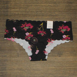 Auden Women's Scallop Invisible Edge Micro Hipster Underwear