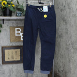 Cat & Jack Boys' Lined Pull-On Jogger Fit Pants Navy Blue 14