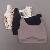 Rhonda Shear Plus Size 3 Pack Body Bras With Removable Pads