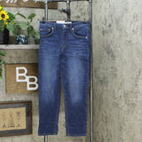 Ella Moss Women's High Rise Slim Straight Ankle Jeans
