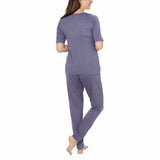Calvin Klein Underwear Women's Motive T-Shirt Jogger Lounge Pajama Set
