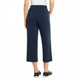 New Sentimental Women's Wide Waistband Cropped Soft Knit Pants. 1369425-NEW L