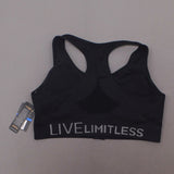 Copper Fit Women's Seamless Zip Front Sports Bra