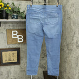 Laurie Felt Hot In Hollywood Silky Denim Skinny Ankle Pull On Jeans