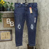 Levi's Plus Size Trendy 711 Ripped Skinny Jeans