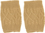 ZUZIFY Cable Knit Sweater Boot Cuffs. ZUZ0034