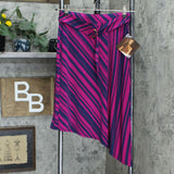 NWT IMAN Global Chic Luxury Resort Scarf Skirt With Self Tie. 685785 Small