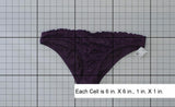 Mossimo Women's Crochet Cheeky Bikini Bottom Purple XL