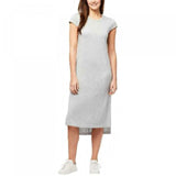 Jessica Simpson Women's Cap Sleeve Side Slit Midi Dress