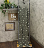 Wild Fable Women's Floral Sleeveless Square Neck Strappy Waistless Jumpsuit