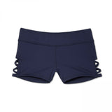 NWT Kona Sol Women's Strappy Side Swim Shorts. AFG65B Small