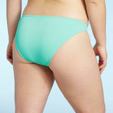 Xhilaration Women's Sustainably Made Ribbed Cheeky Bikini Bottom