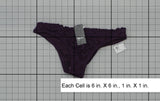 Mossimo Women's Crochet Cheeky Bikini Bottom Plum Medium