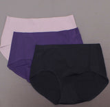 Rhonda Shear Women's 3 Pack Invisible Body Brief Panties