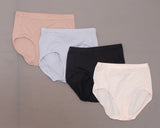 Hanes Women's 4 Pairs Cool & Comfortable Microfiber Briefs Panties