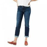 DENIZEN From Levi's Women's Mid Rise Modern Slim Cuffed Jeans