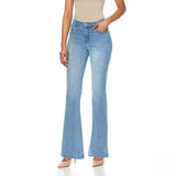 DG2 by Diane Gilman Women's Plus Size Virtual Stretch Bootcut Jeans