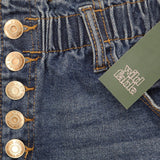 Wild Fable Women's High-Rise Button-Front Paperbag Waist Jean Shorts W4898HDMW