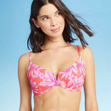 Shade & Shore Women's Lightly Lined V Wire Bikini Top