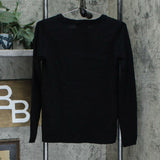 Karen Scott Petite Crew Neck Embellished Christmas Sweater