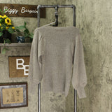 Isabel Maternity by Ingrid & Isabel Long Statement Sleeve Textured Sweater