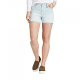 Universal Thread Women's Striped High Rise Jean Shorts