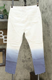 DG2 by Diane Gilman Women's Embroidered Pull-On Exposed Buttons Jeans