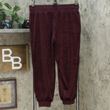 AnyBody Women's Petite Velour Jogger Pants