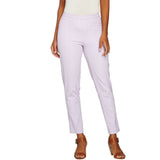 Isaac Mizrahi Live! Petite 24/7 Stretch Ankle Pants With Seaming