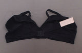 Nearly Nude Women's Seamless Comfortable Lounge Bra Black XXXL