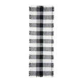 Echo Women's Lightweight Fringe Rectangle Check Scarf