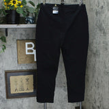 JM Collection Women's Diamonte Tab Pull On Pants