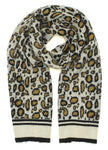 Mossimo Women's Sweater Knit Leopard Scarf